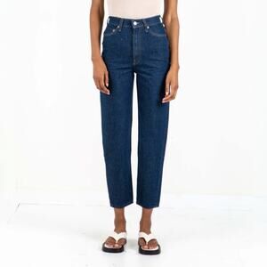 MOTHER Denim Snacks! High Waist Twizzy Ankle in Cold Brew Size 33 NEW